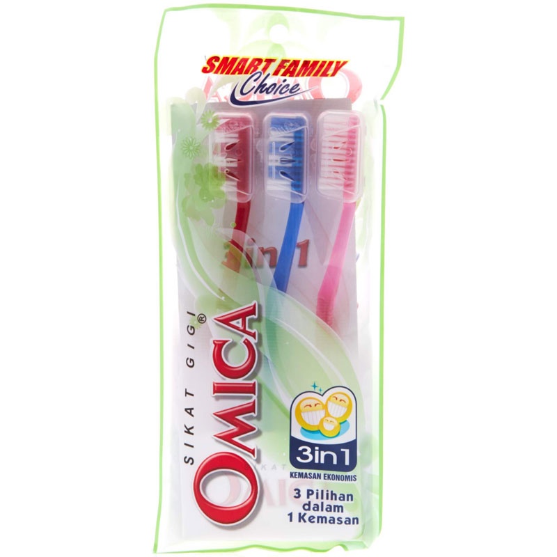 Omica Sikat Gigi Family 3In1
