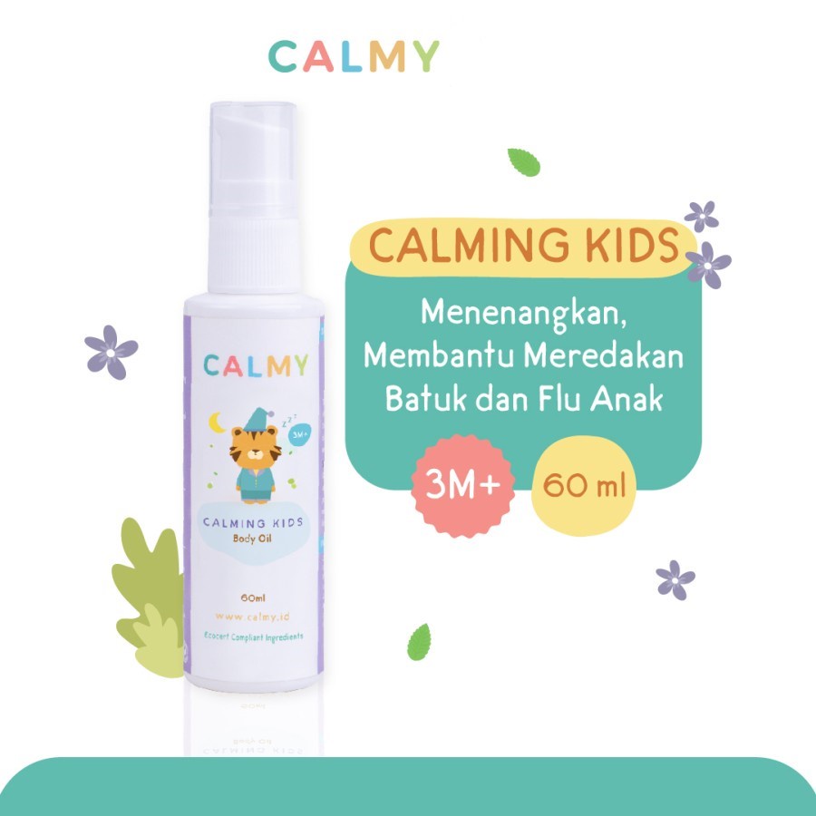 CALMY Calming Kids Membantu Meredakan Demam, dan Batuk Pilek Si Kecil