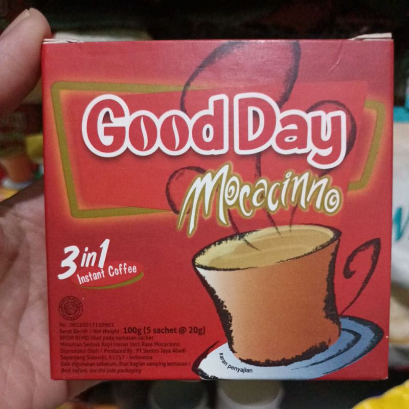 

GOOD DAY MOCHACINO ISI 5 PER BOX