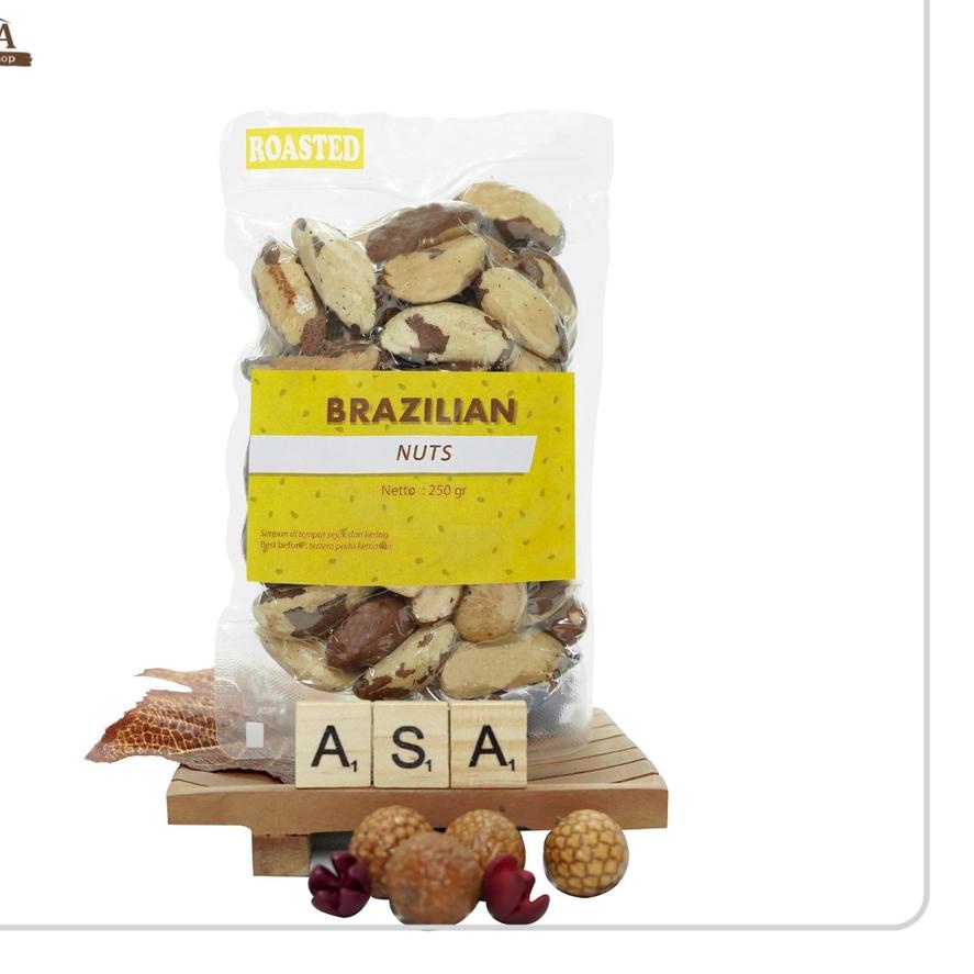 

➤ Brazil Nuts Roasted 250gram ♙
