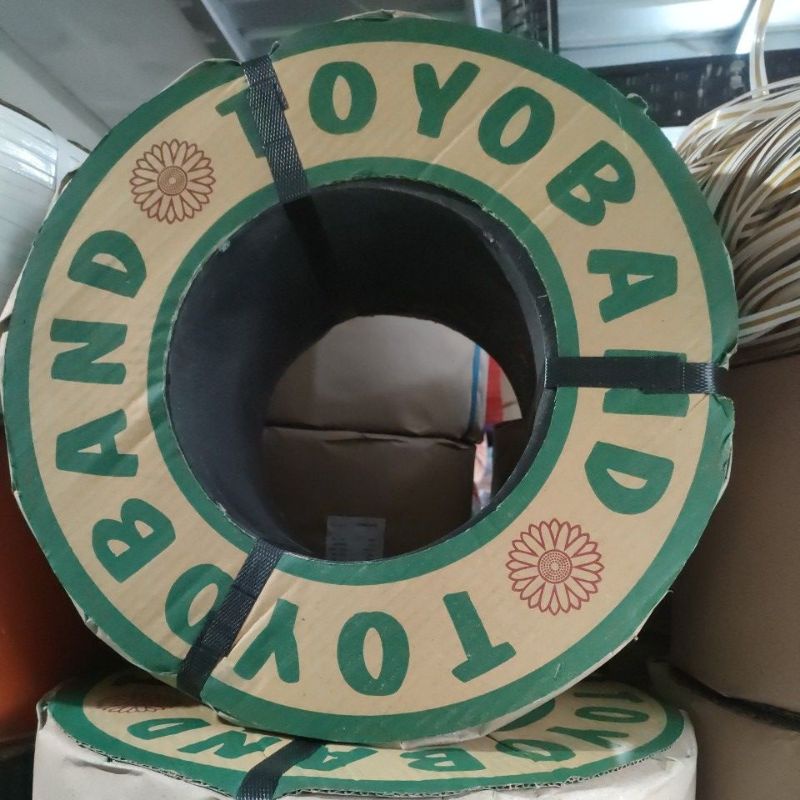 TOYOBAND ECER 10 METER, TALI PACKING, Tali Embos, Bahan Tas Anyaman Shin & Saint