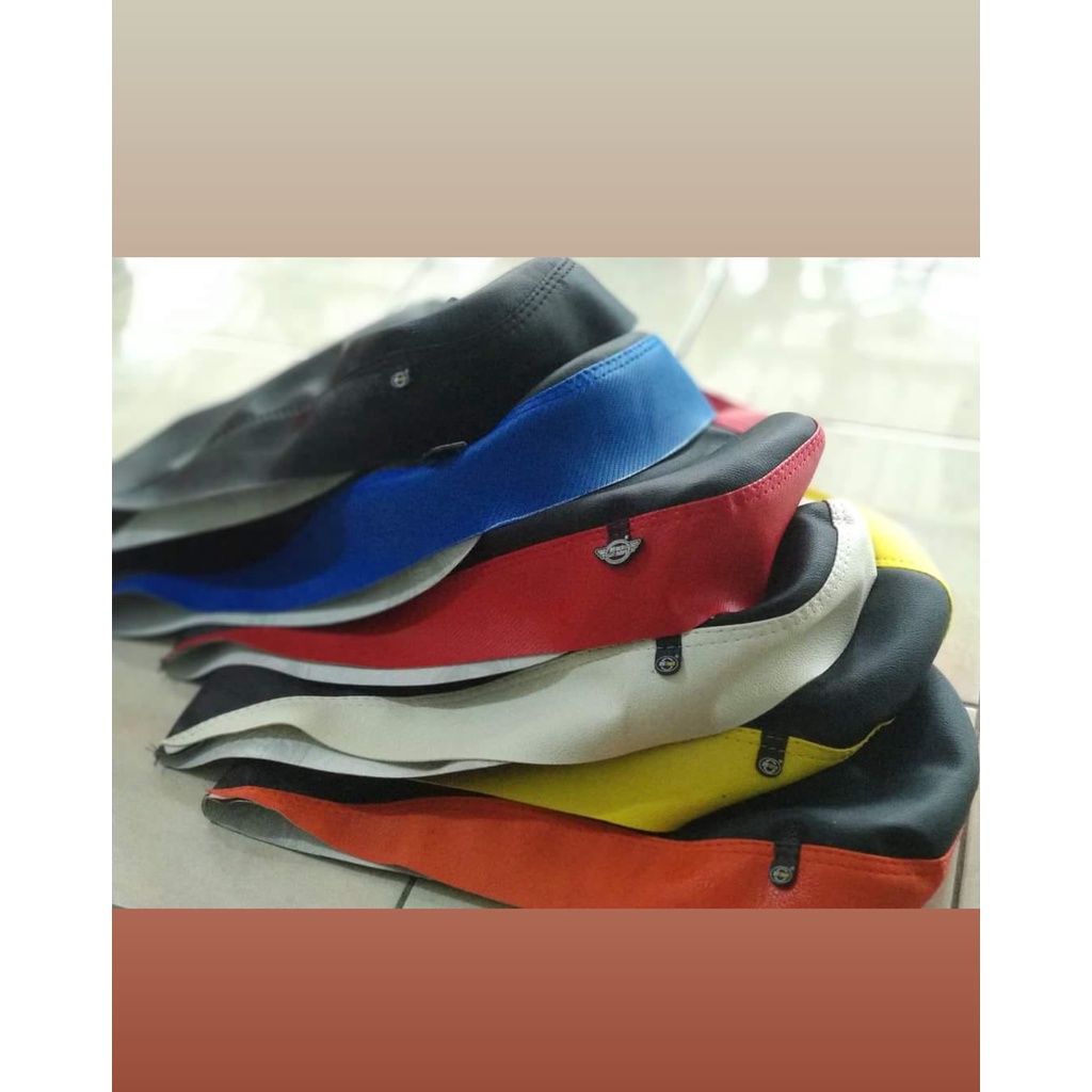 Cover / Kulit Jok Motor MBTECH Kombinasi Warna - Cover Jok Motor #mio