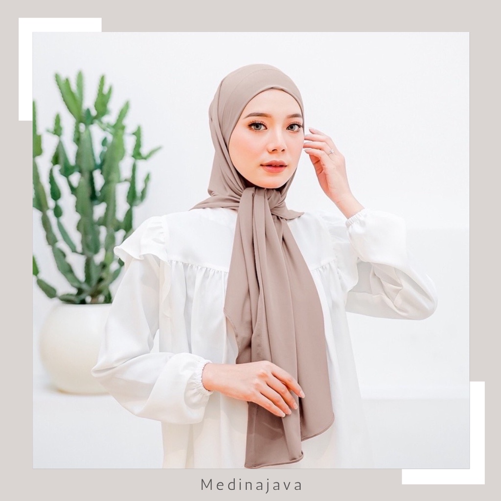 Pasmina Oval Jersey Premium Dewasa Remaja Hijab Phasmina Instant Jilbab Pashmina Instan jersey Pasta