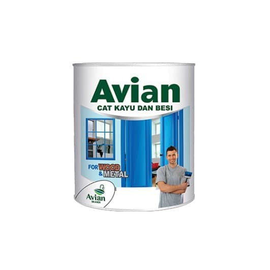 Avian Cat Kayu dan Besi Tinting 911 DOVE GREY