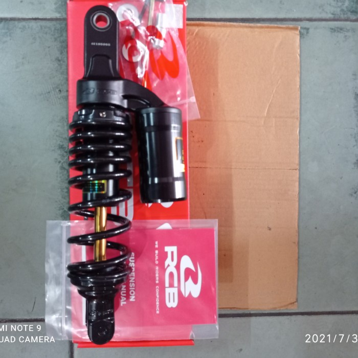MONOSHOCK TABUNG ATAS RCB MB 2 MIO 300MM PREMIUM BLACK SERIES