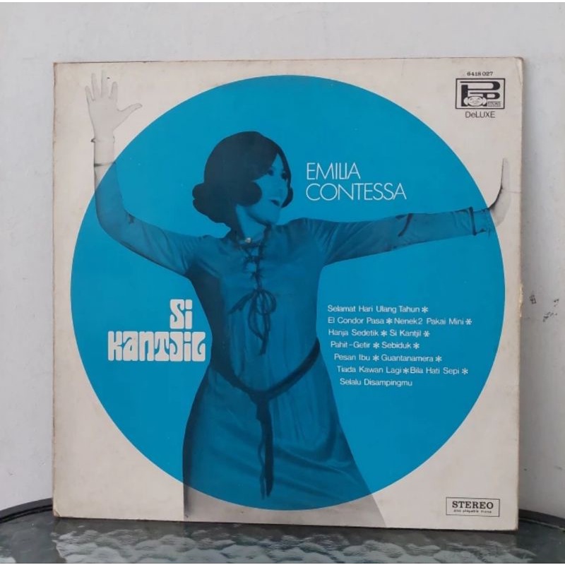 Vinyl Piringan Hitam 12 inch Si Kantjil-Emilia Contessa