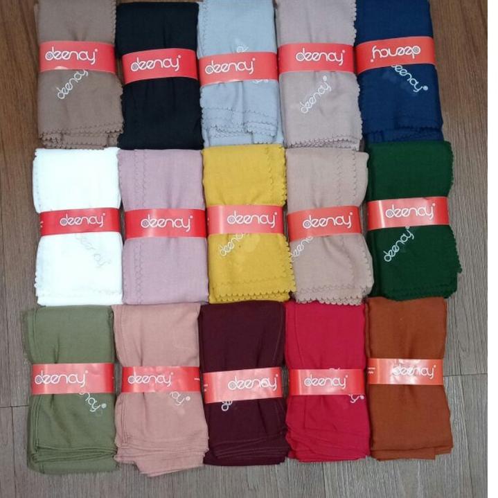 TERLARIS segi empat deenay ori polos, hijab deenay liza ori