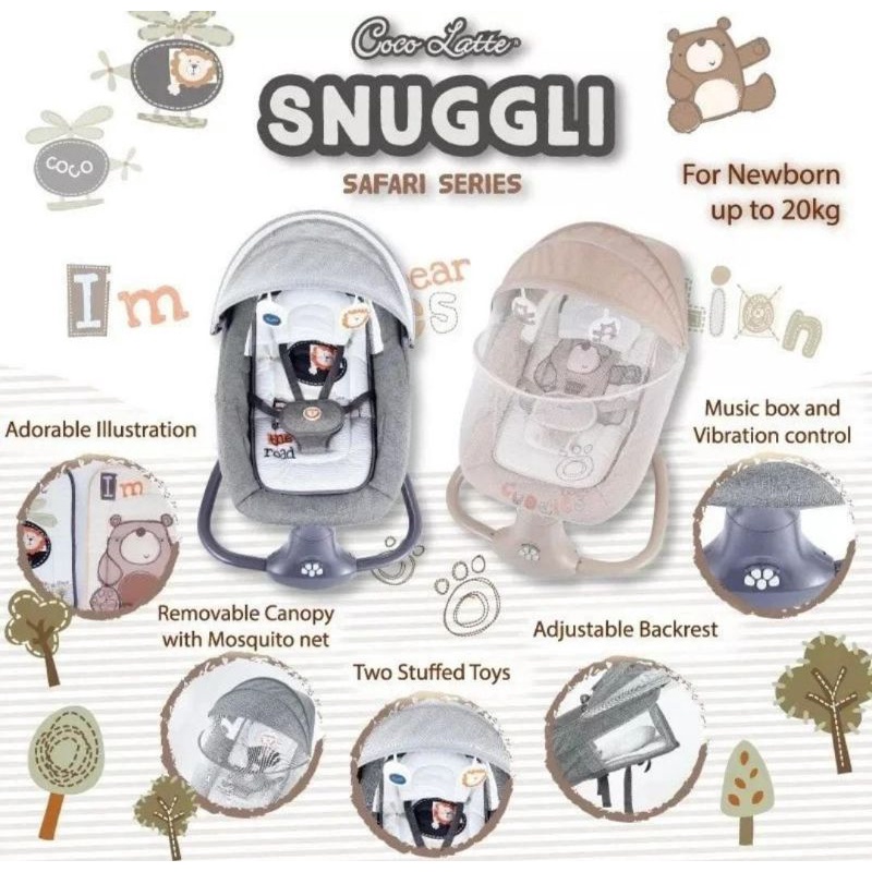 Bouncer snuggli safari