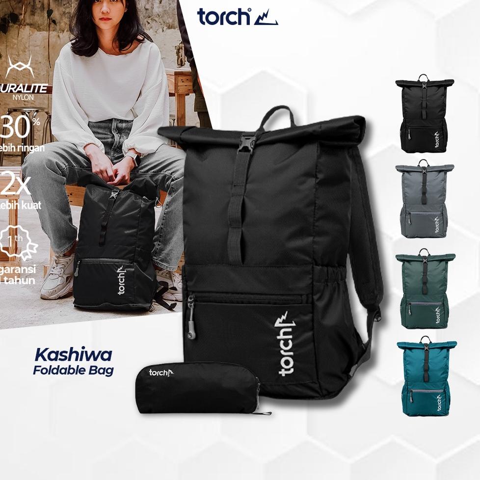 ♖ TORCH Kashiwa Tas Lipat Foldable Bag 19+2 Liter SERBA MURAH 92P