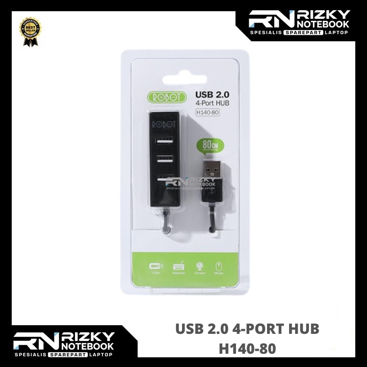 BISA COD!!! ROBOT H140-80 4 Ports USB HUB 80cm