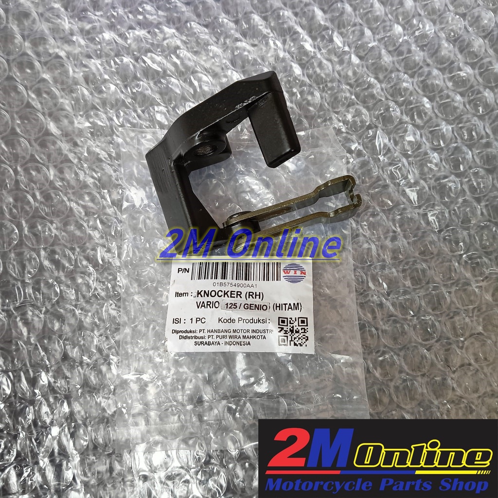 Mm Knocker Vario 125 Genio Hitam Merk WIN
