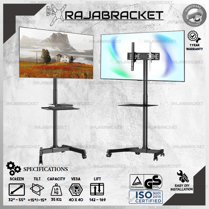 Bracket TV Standing 24 27 32 40 42 43 49 50 55 inch, Stand tv Fleksibel