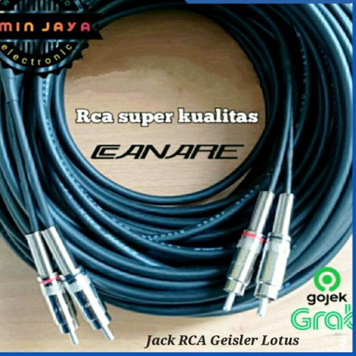 ✩ Kabel RCA 2-2 kabel jack RCA berkualitas panjang 5 sampai 10 meter ℗