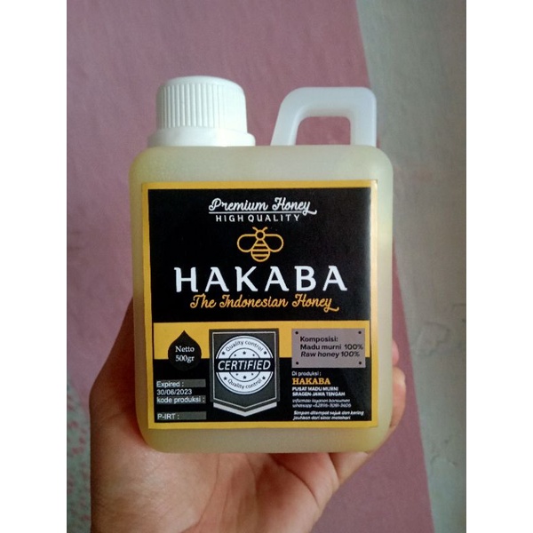 

Madu Hakaba original asli Randu dan Kaliandra 500 gram