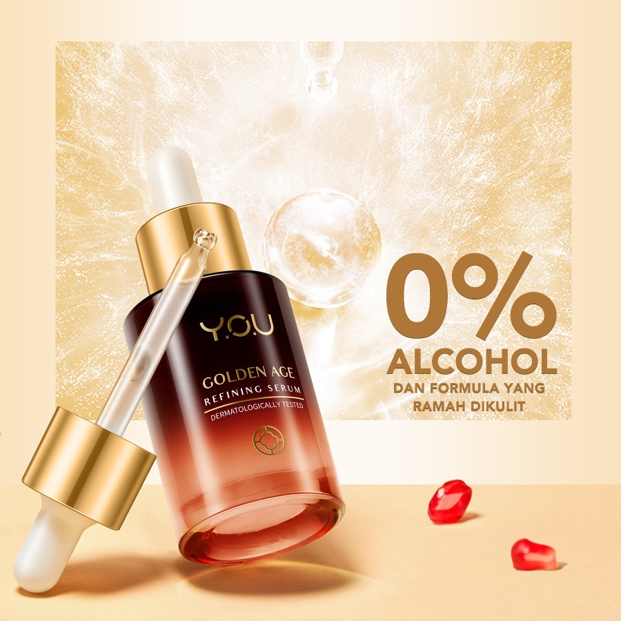 YOU Golden Age Refining Serum 20gr - serum anti aging glowing skin