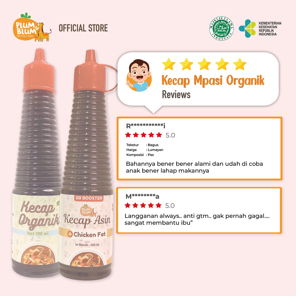 Plum &amp; Blum Saus Tiram Kecap Oriental Teriyaki Yakiniku Serbaguna No MSG