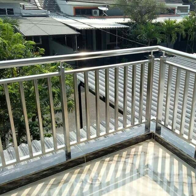 $$$$] railing balkon tangga stainless steel