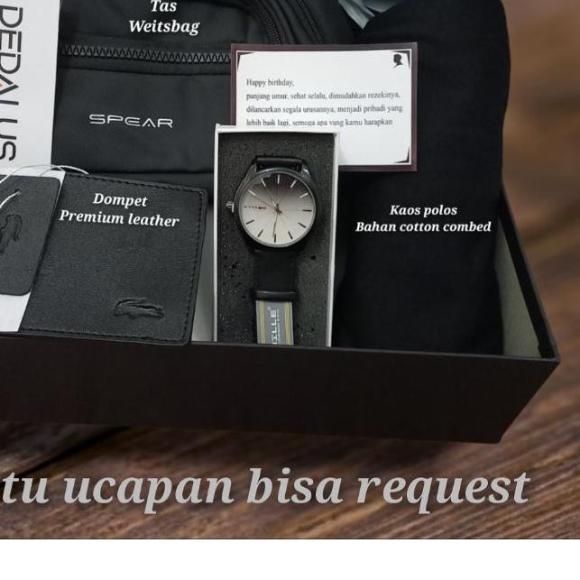 

☝ HAMPERS COWOK KADO ULANG TAHUN COWOK ANNIVERSARY GIFT BOX ✬