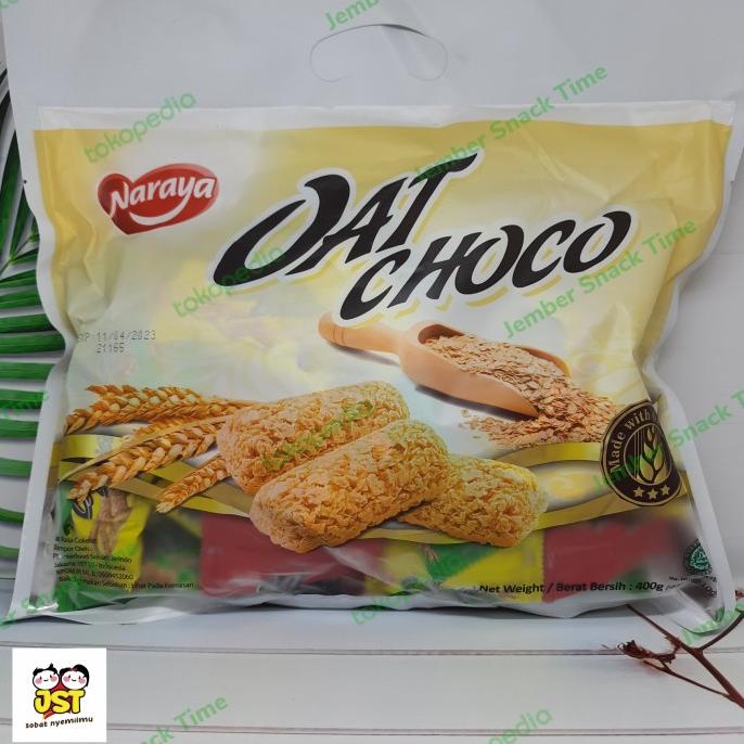 

Naraya Oat Choco 400gr | Aneka Rasa | Snack JST rah06