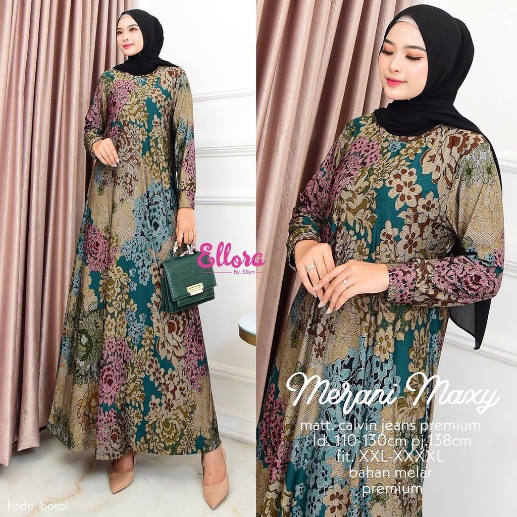 DRESS MUSLIM BATIK JUMBO LD 130CM XXXXL GAMIS MUSLIM JUMBO BATIK LD 130 DRES REMAJA BATIK TERBARU GAMIS LEBARAN MUSLIM TERBARU GAMIS PESTA DRESS BATIK Merani Maxy Gamis Motif Batik Jumbo LD 130CM Wanita Gamis Calvin Jeans Gamis Seragaman Pengajian Gamis