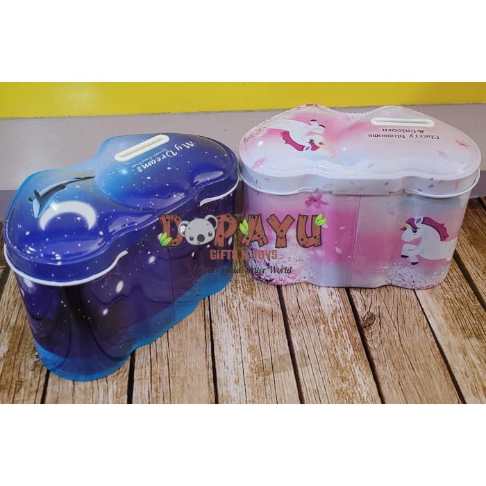 

Celengan Kaleng Bentuk Love Hati Heart S012 Ada Gembok