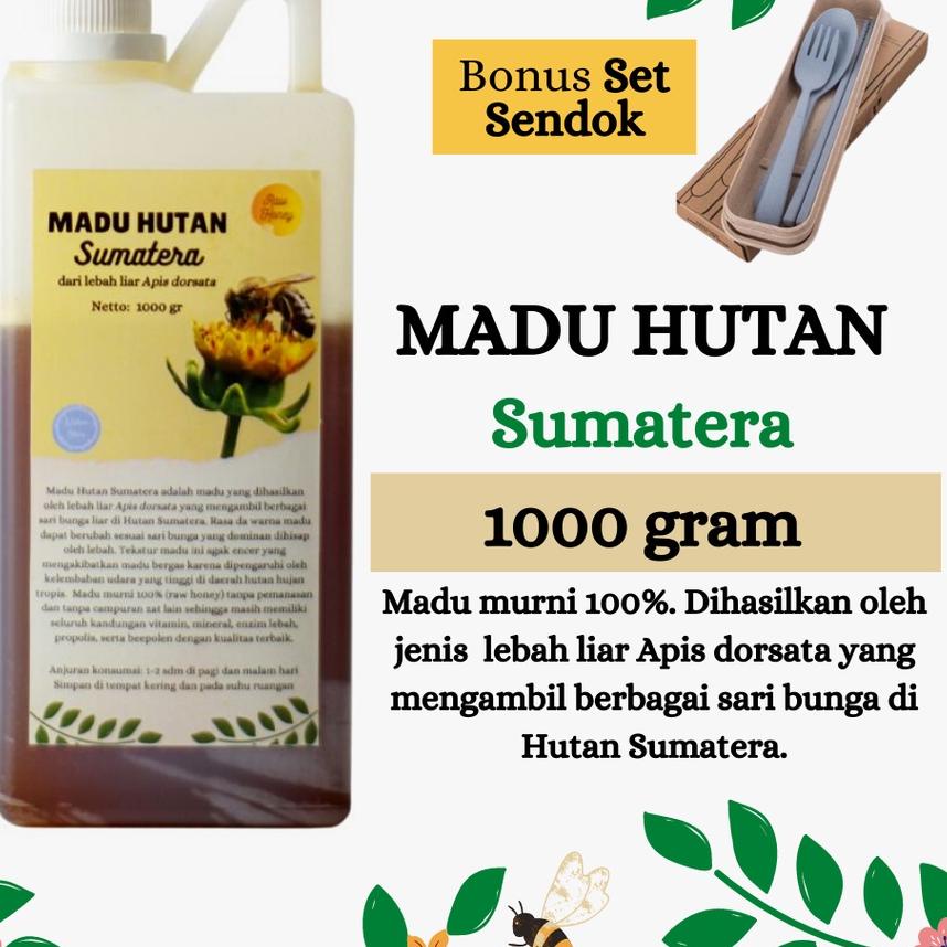 

☂ Hutan Asli Murni Raw Honey 1000 Gram ♙