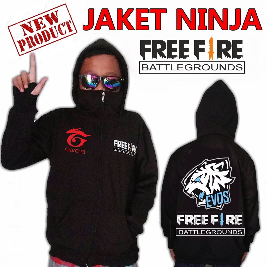 jaket free fire anak laki laki jaket coach hoodie evos anak tanggung