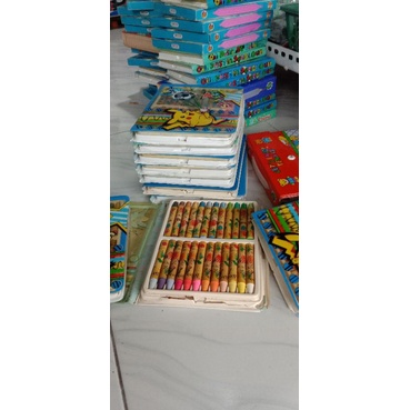

crayon oil pastel 24 colour mewah