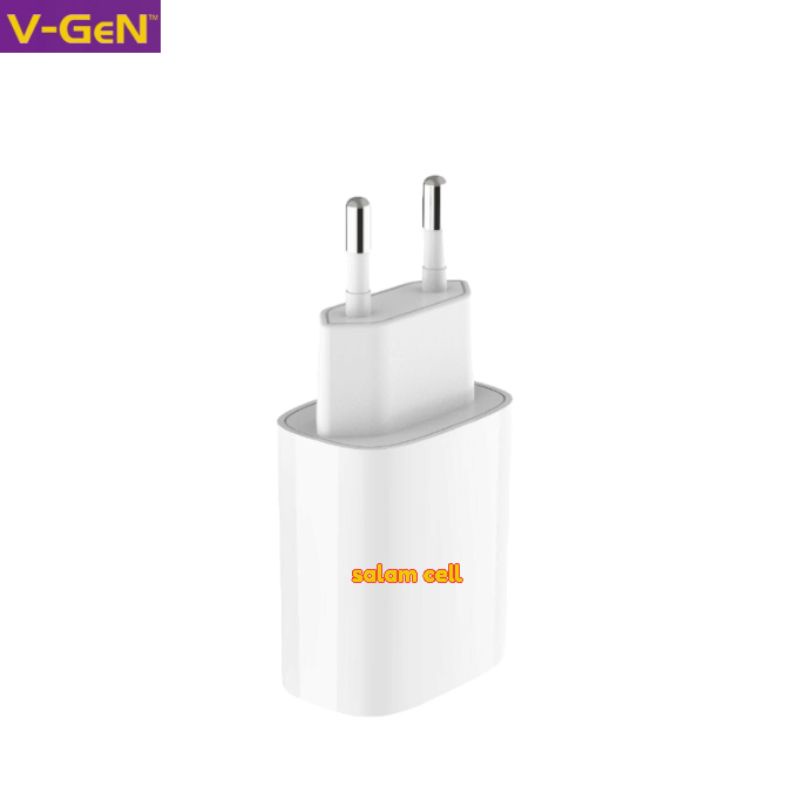 Charger V-Gen VCT2-30 2,4A Original Vgen Vct2 30 Garansi Resmi