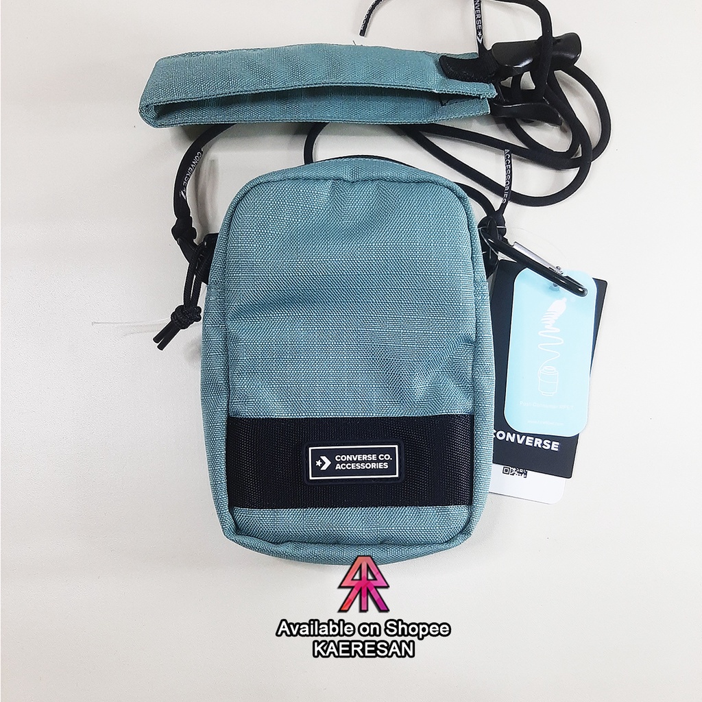 Tas Selempang Converse Comms Pouch 2.0 Jade Unity Original