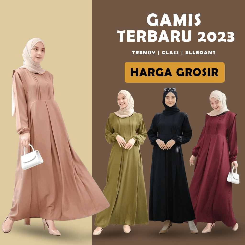 GAMIS BRUKAT GAMIS DEWASA GAMIS KEKINIAN GAMIS TERBARU LEBARAN 2023 DRESS GAMIS GAMIS DEWASA JUMBO GAMIS HAMIL GAMIS KAIMA MEYMONA