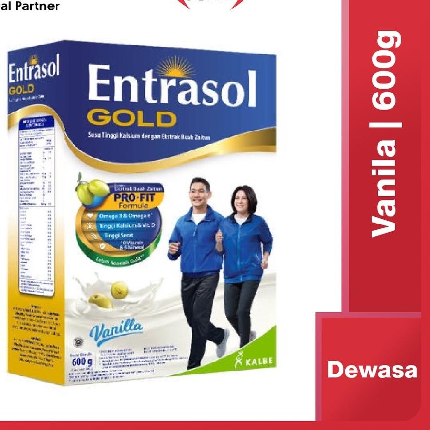 

✤ Entrasol Gold Coklat / Vanila 600gr / Toko Makmur Online ✵