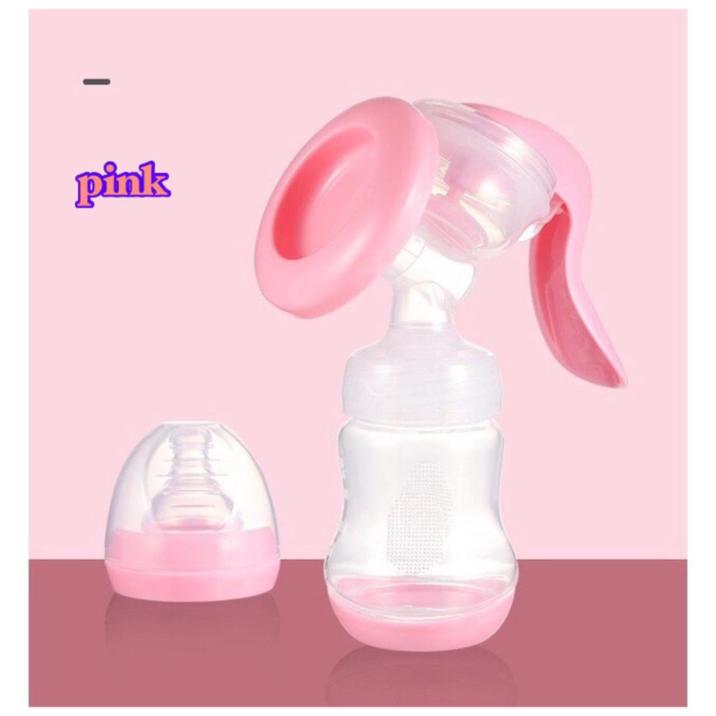 BARU LIN109 Pompa Asi Silikon Portable Manual Breast Pump 180ml-Your Affordable Quality!