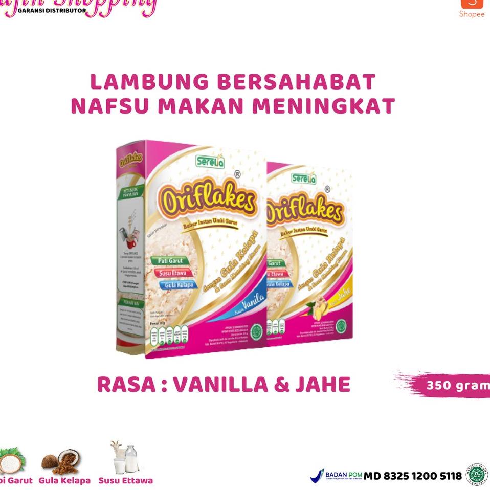 

hcd10 Oriflakes sereal umbi garut asam lambung susu oriflakes gastro maag gerd 350 gram bubur oriflakes umbi garut Cuci Gudang