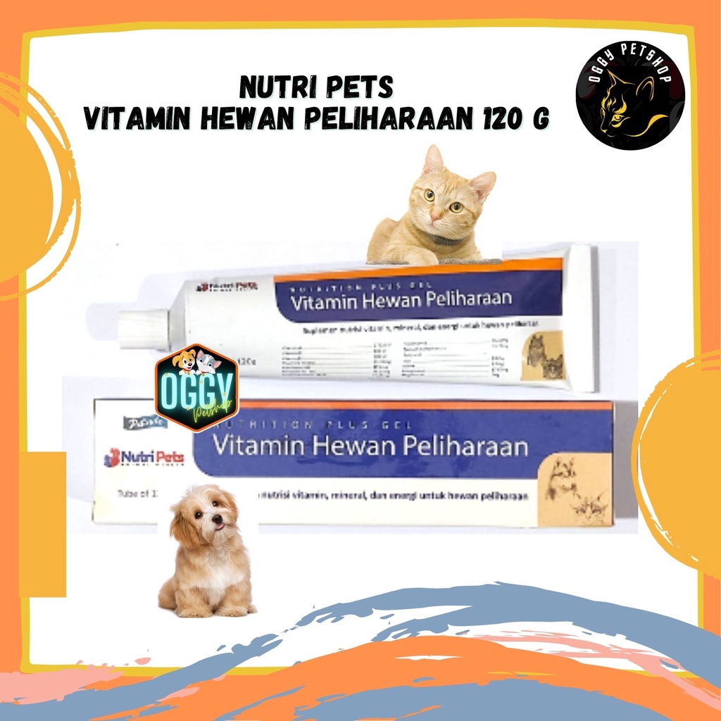 NUTRI PET NUTRITION PLUS GEL 120 GR VITAMIN