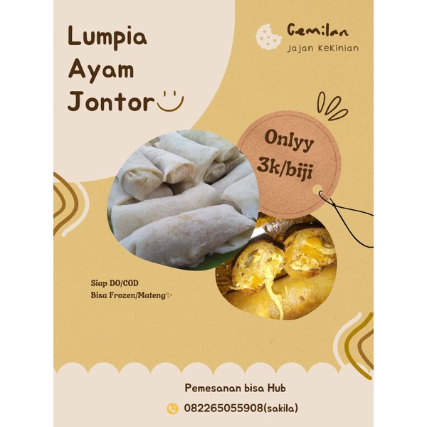 

LUMPIA AYAM JONTOR
