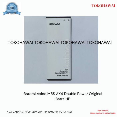 Baterai Axioo M5S AX4 Double Power Original BatraiHP