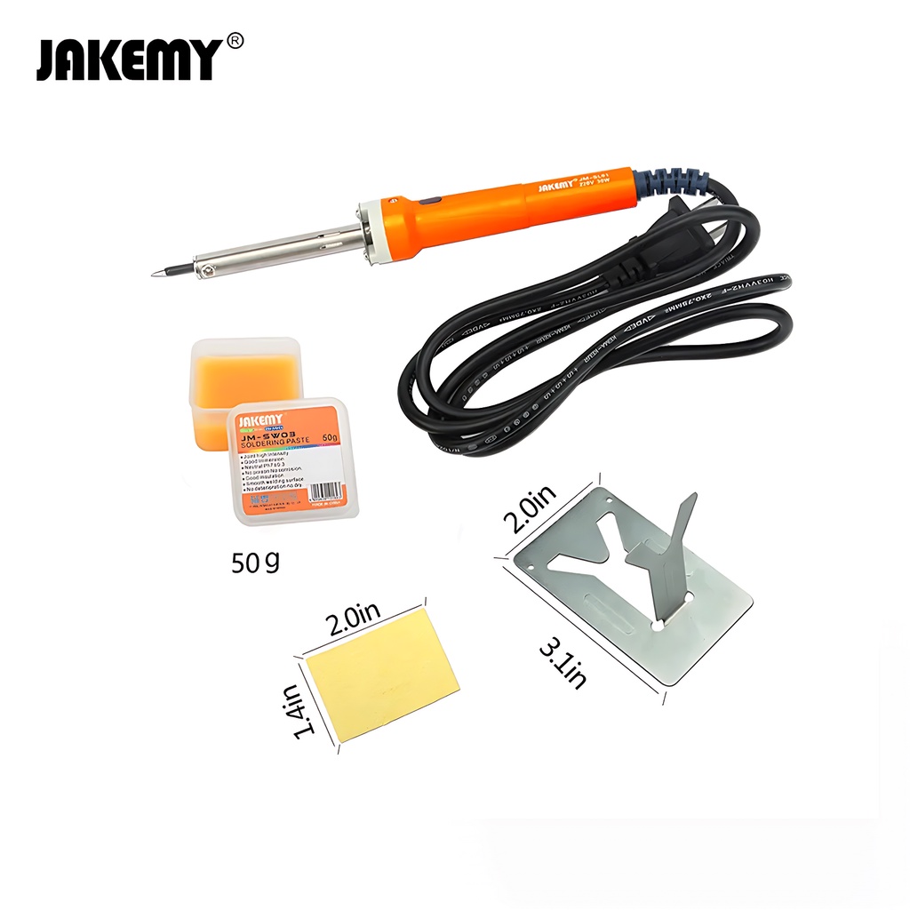 Jakemy Soldering kits Lengkap Obeng Flux Timah Sedot Timah lengkap JM-P04