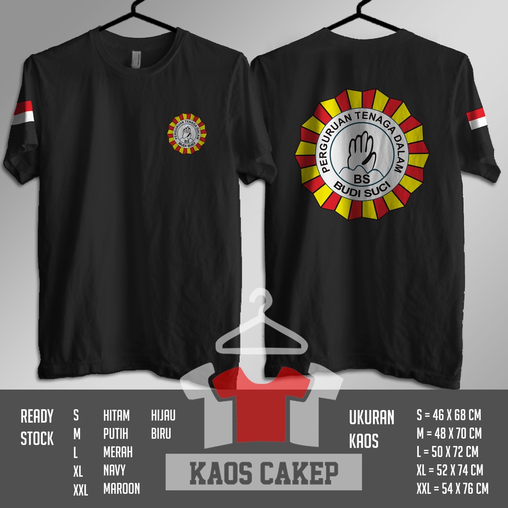 Kaos Silat Perguruan Tenaga Dalam Budi Suci v2 Baju Distro