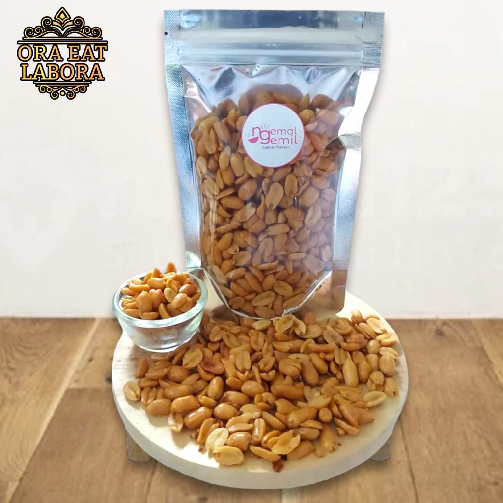 

Snack Kacang Goreng Bawang Kacang Bawang Asin Gurih Homemade Kualitas Premium - Ora Eat Labora