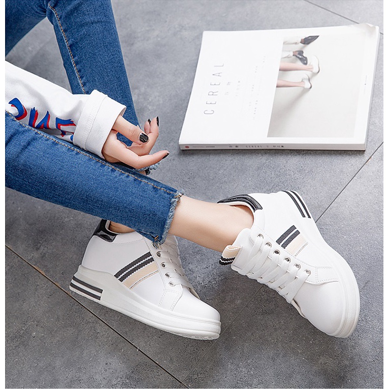 FYGALERY SHS010 SEPATU SNEAKERS TALI SEPATU FASHION WANITA MURAH  IMPORT