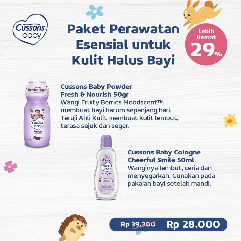 CUSSONS BABY FUN BATHING PACK