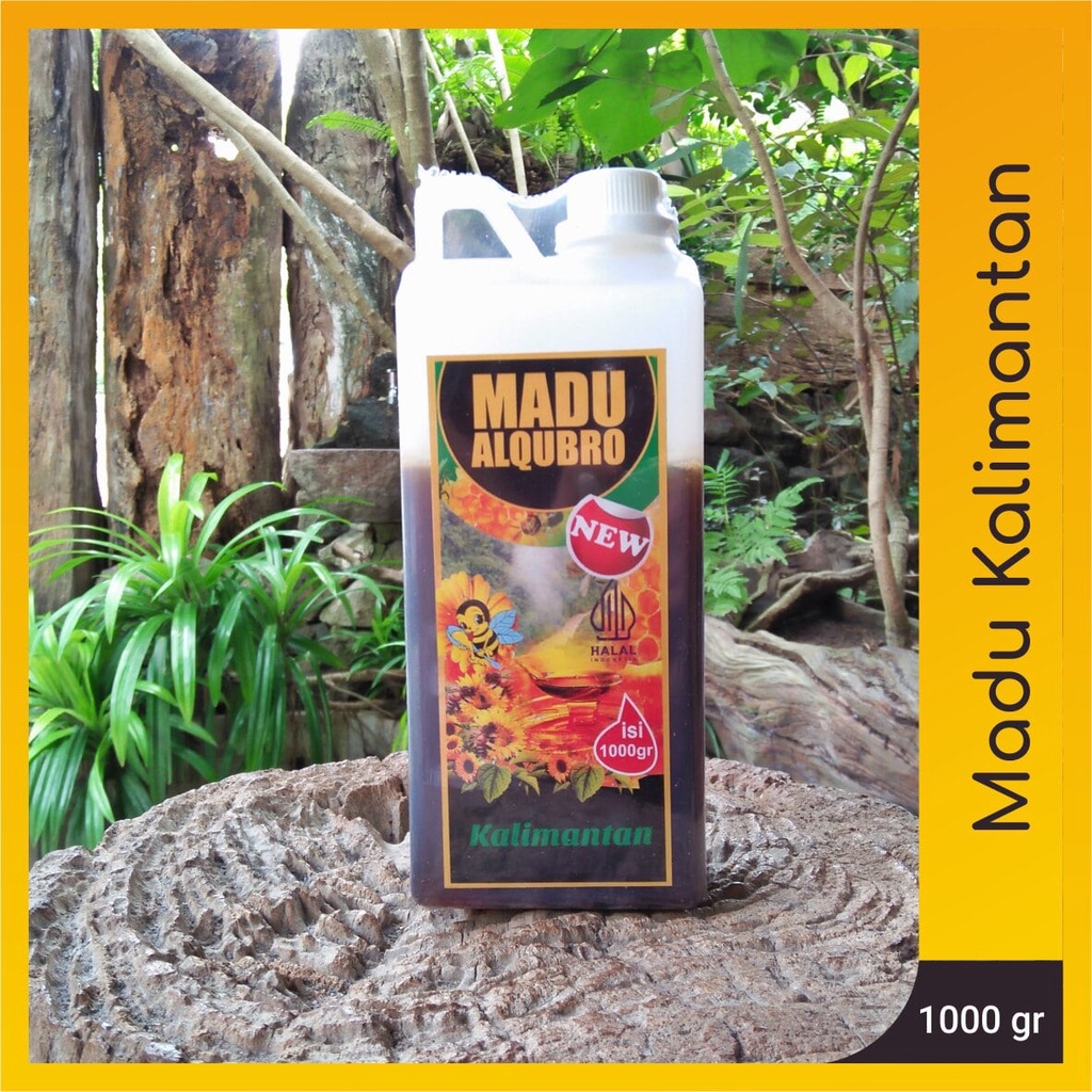 MADU KALIMANTAN AL QUBRO 1KG - MADU AL QUBRO INDONESIA