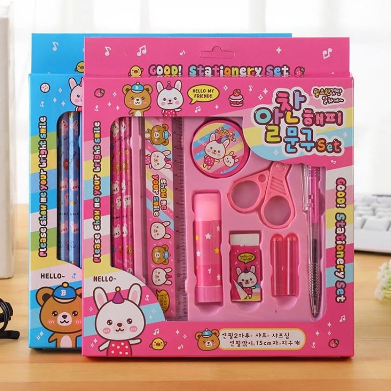 

City18 / Pensil Set 9in1 Alat Tulis Set Sekolah