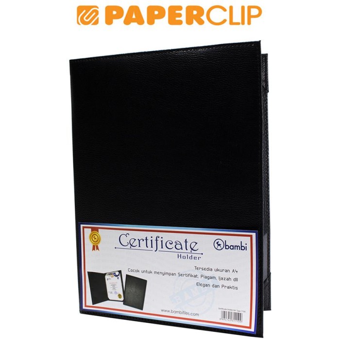 

Display Books / Clear Holder Bambi 7100 A4 Sertifica Star Seller