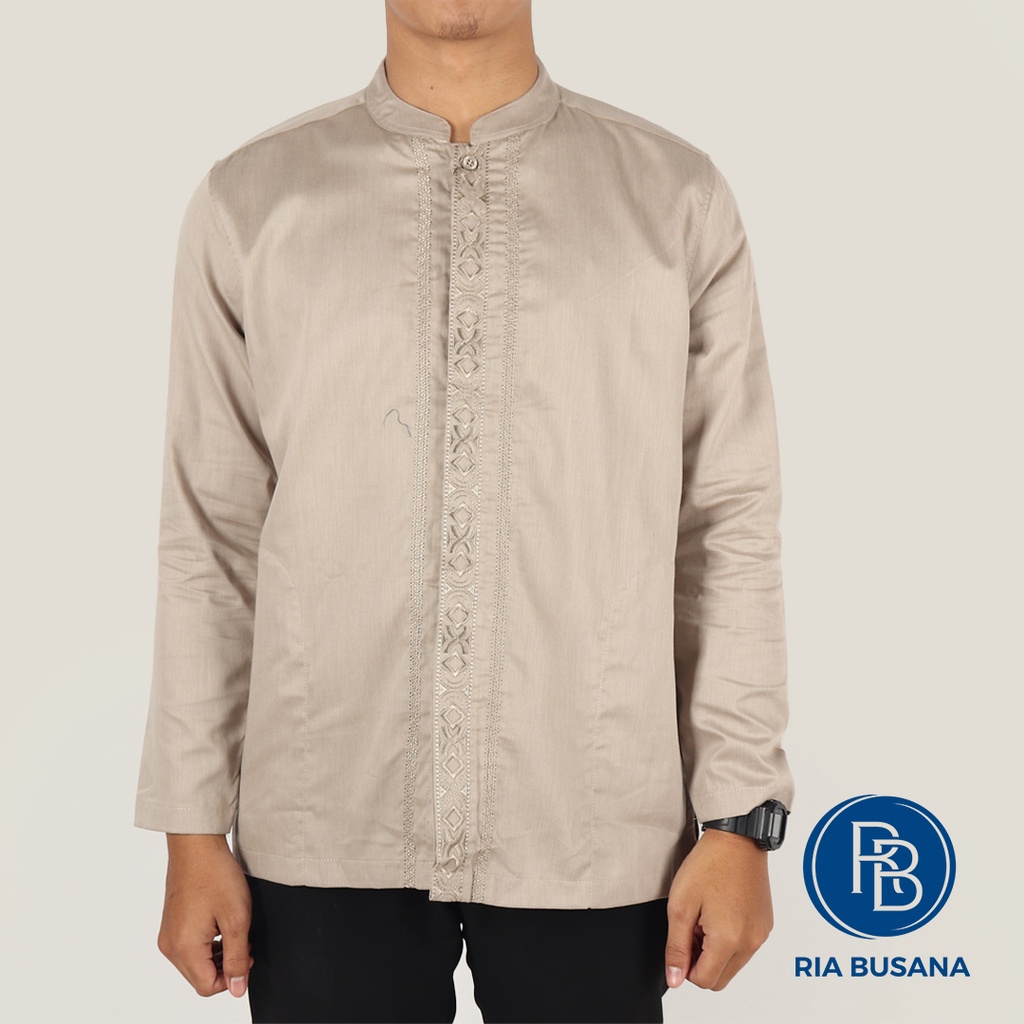 Ria Busana - ISBATH - Koko  Lengan Panjang Dewasa Pria Art. KPP.06