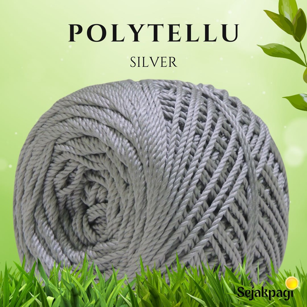 Benang Rajut Polykilap D27 Premium Polyester Polytellu Benang Poli