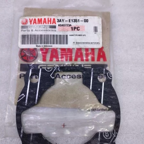 packing gasket perpak blok block yamaha alfa champ sigma original nos