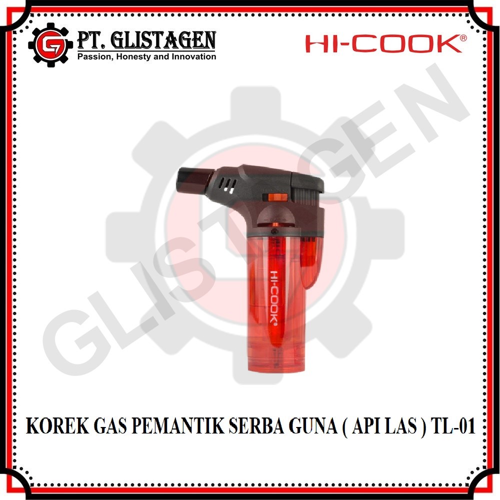 Hi-Cook TL-01 Pemantik Obor/Torch Lighter/Gas Lighter/Korek Gas Las