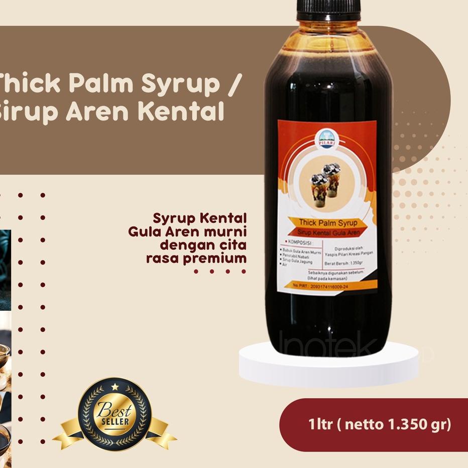 

❉ Thick Palm Syrup / Gula aren cair / Brown sugar syrup 1350 gr ✲